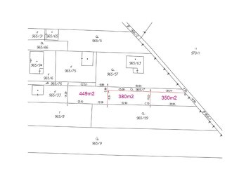 3 x pozemok na výstavbu rodinného domu, Nedožery Brezany - 8
