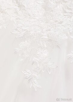 Svadobné šaty veľkosť L - 8