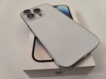 apple iphone 14 PRO 256gb Silver / Batéria 100% - 8