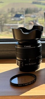 Canon eos 1300d + objektivy + příslušenství - 8