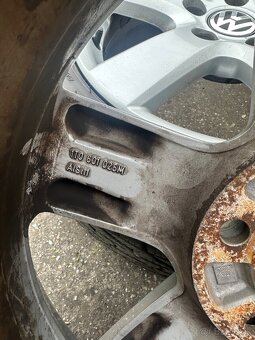VW 5x112 R16 zimná sada nové 205/55 r16 DOT24 - 8
