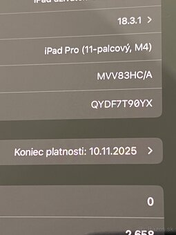 iPad Pro 2024 11”, 256GB - 8