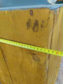 Rohová skriňa s motivom levanduľa - 8