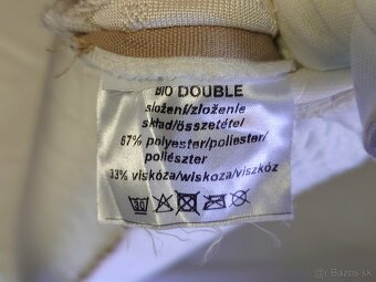 Prírodný vankúš s dvojakou tuhosťou Bio Double - 8