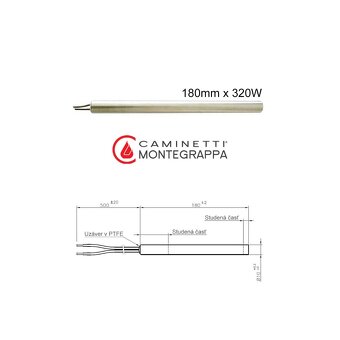 Zapaľovacie špirále (odporové zapalovače) pre peletové pece - 8