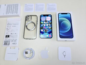 Apple iPhone 12 128GB BATERKA 100%,BLUE - 8