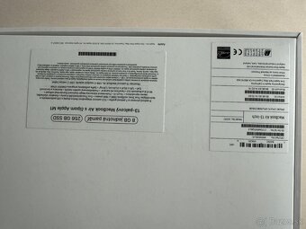 Predám Apple MacBook Air 13” M1 – 8GB RAM / 256GB SSD – TOP - 8