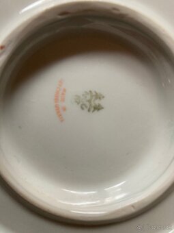 Starožitná porcelánová obedová súprava - 8