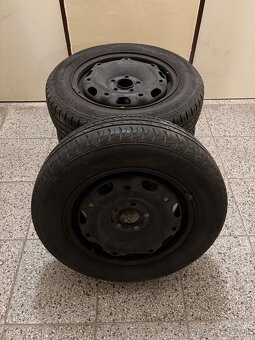 Pneumatiky disky sada leto zima 195/60R16, 165/70 R14 - 8