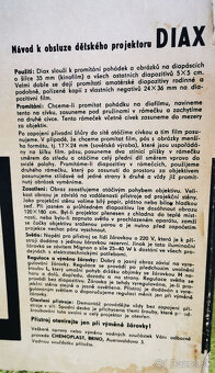 Predám detskú premietačku (projektor) DIAX - 8