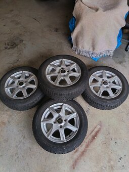 Alu disky 108x4 r14 s pneumatikami 175/65 R14 - 8