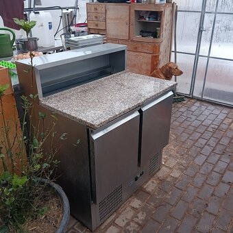 Pizza chladiaci stôl 2D šalátovy Redfox - 8