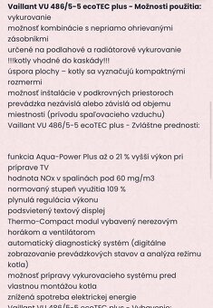 Kondenzačný kotol Vaillant - 8