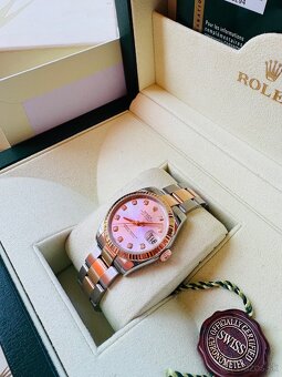 Rolex DateJust 178271 Pink Dial Diamanty - 8