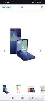 Mobilný telefón Samsung Galaxy Z Flip7 5G 12 GB / 512 GB - 8