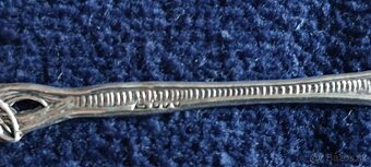 Investičné Striebro–miska+vidličky na olivy–Nemecko-162,4g - 8