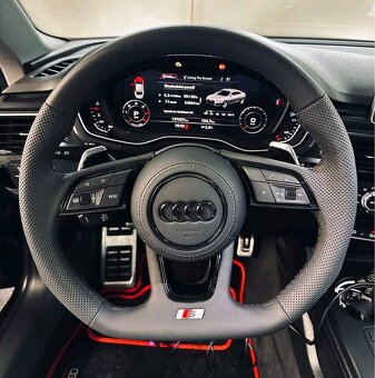 AUDI MULTIFUNKCNY VOLANT ZKOSENY RS PADLAMI - 8