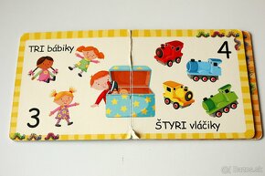 2ks leporelá Poznáš číslice?,Milko a Kamilko ťa naučia rátať - 8