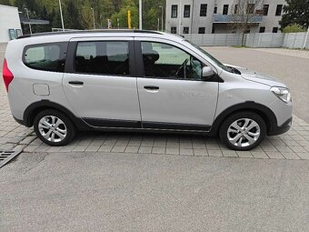 Dacia lodgy stepway r.2019 1.5 DCI 80kw strieborná met. - 8