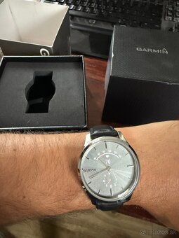 Garmin vivomove Luxe zafirove sklo 42mm pc500€ - 8