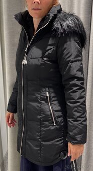 Karl Lagerfeld bunda M čierna originál - 8