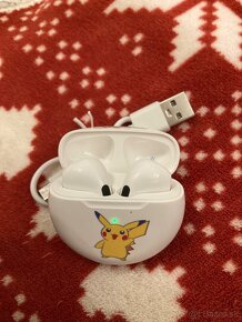 Nové detské bezdrôtové slúchadlá Pokémon Pikachu - 8