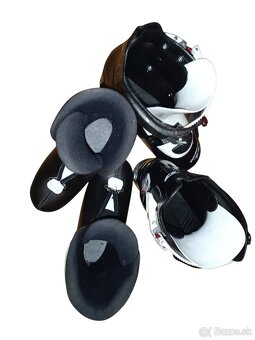 Detské lyže 100 CM Atomic Race 8 a lyžiarky Dalbello  262mm - 8