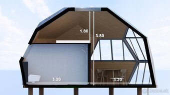 Geodom - montovaný drevodom - 8