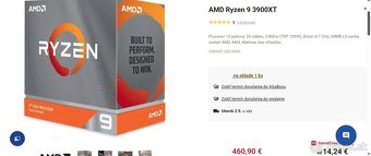 Herný/produkčný/ R9 12C/24T+RTX 3070Ti+64GB RAM+1,5TB NVMe++ - 8