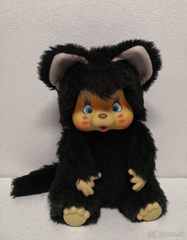 Retro mončiči XXL nyamy Felina čierna 35cm - 8