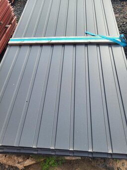 Trapezovy plech T07 ALUCINK,8019Mat,3009,7016 Mat,9005Mat - 8