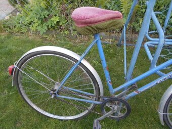 dámsky bicykel Eska, modrá, kolesá 26 - 8