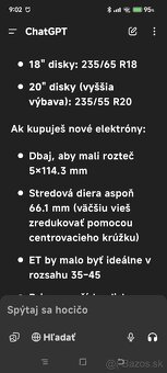 Alu disky 5x114.3 so zimnými pneumatikami 235/65 R18 - 8