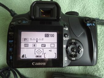 Predám japon. dig. zrkadlovku CANON 400D s bat. + nab... - 8