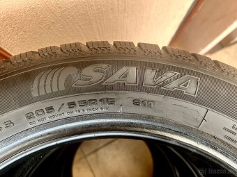 205/55 R16 zimné pneumatiky - kompletná sada - 8
