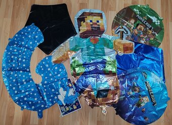 Nové balóny Minecraft 87cm/65cm - sada AŽ 15/16 kusov - 8