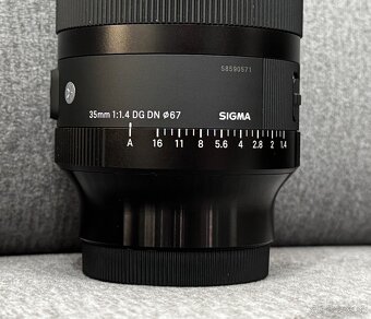 SIGMA 35mm f/1.4 DG DN Art, baj. Sony E + CIR-PL = NOVÝ KUS - 8