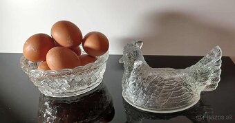 Dóza sliepočka hrubé sklo - 8