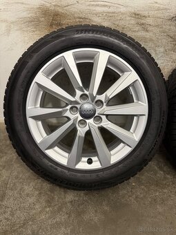 Zimná sada 5x100 R16 , 195/55/16 Audi A1 , Rapid, Scala - 8
