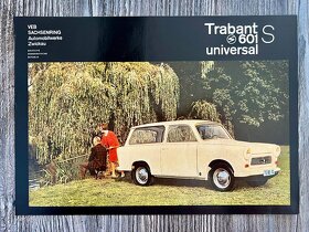 Dobový prospekt Trabant 601 ( 1966 ) česky - 8ks - 8