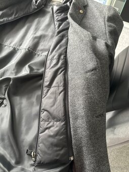 Pánsky krátky elegantný kabát a pánske sako 170cm - 8