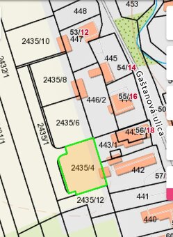 Stavebný pozemok 3515 m², Dojč - 8