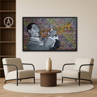 Velky detailny obraz "Louis A. - 8