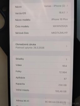 iPhone 16 plus 256gb - 8