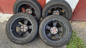 Hliníkové disky MOTEC R16 + zimné pneumatiky Sava 205/55 R16 - 8