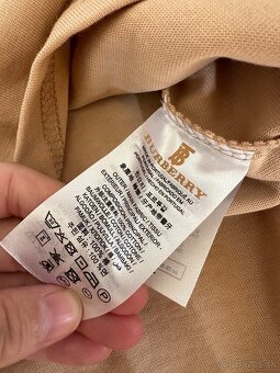 Panske tricko Burberry béžové - 8