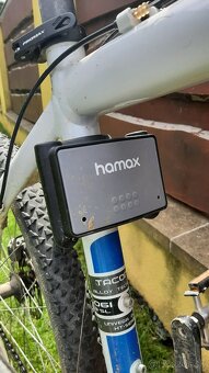 Detská sedačka na bicykel HAMAX + domček na upevnenie - 8