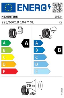 4ks NOVÉ 225/60 r18 104Y NEXEN, DOT2024 - 8