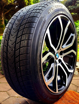 alu R21 5x120, dvojrozmer, bicolor, zimné pneu, BMW X6 - 8