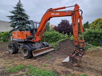 Kolesový bager Pel-Job (Volvo) EB 706P (EW 70)- odpočet dph - 8